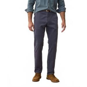 NEW MARINE LAYER sam saturday moleskin chino pants in mood indigo